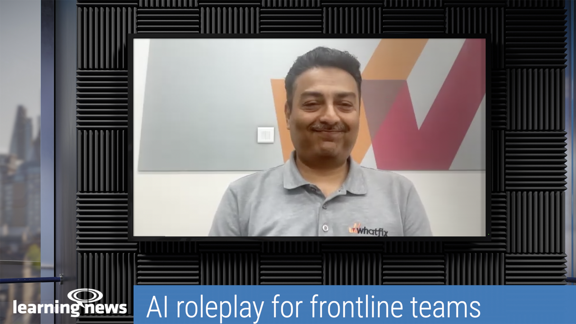 Whatfix CEO Khadim Batti talks to Learning News following the launch of Whatfix’s AI roleplay training